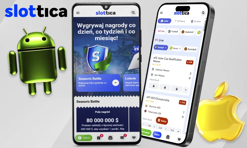 Aplikacja Mobilna Slottica