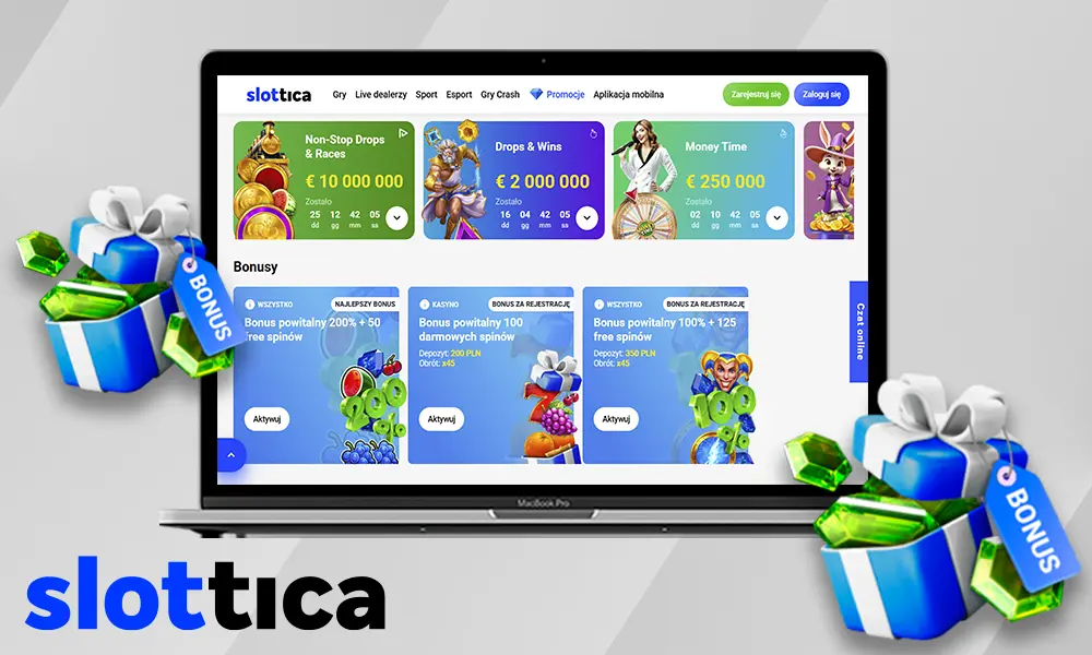 Oferta powitalna Slottica
